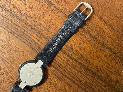 (1980s) Tissot RockWatch R150 blue sodalite - mid size model