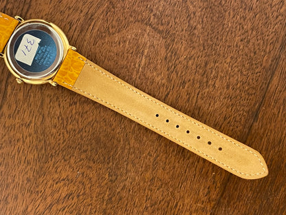 (1991) Seiko 5Y32-6A20 dress watch - white dial w/ Roman numerals & Spade hands (NOS)