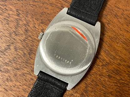 (1970s) Longines Flagship ref. 4036 cal. 428 - tonneau case - silver dial w/ silver stick markers (NOS)