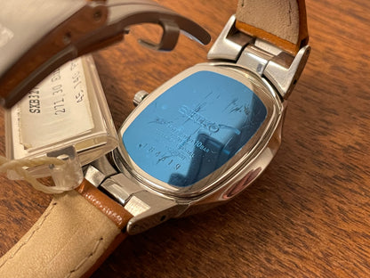 (2001) Seiko 7N89-0AA0 Premier on leather strap - white dial w/ Arabic numerals - small size (NOS)