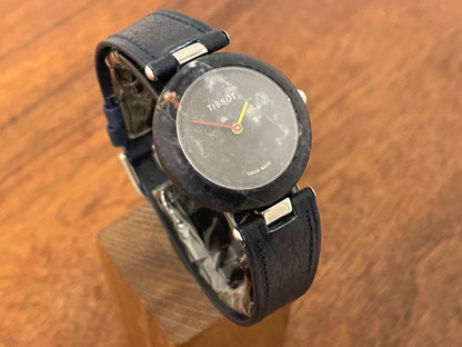 (1980s) Tissot RockWatch R150 blue sodalite - mid size model