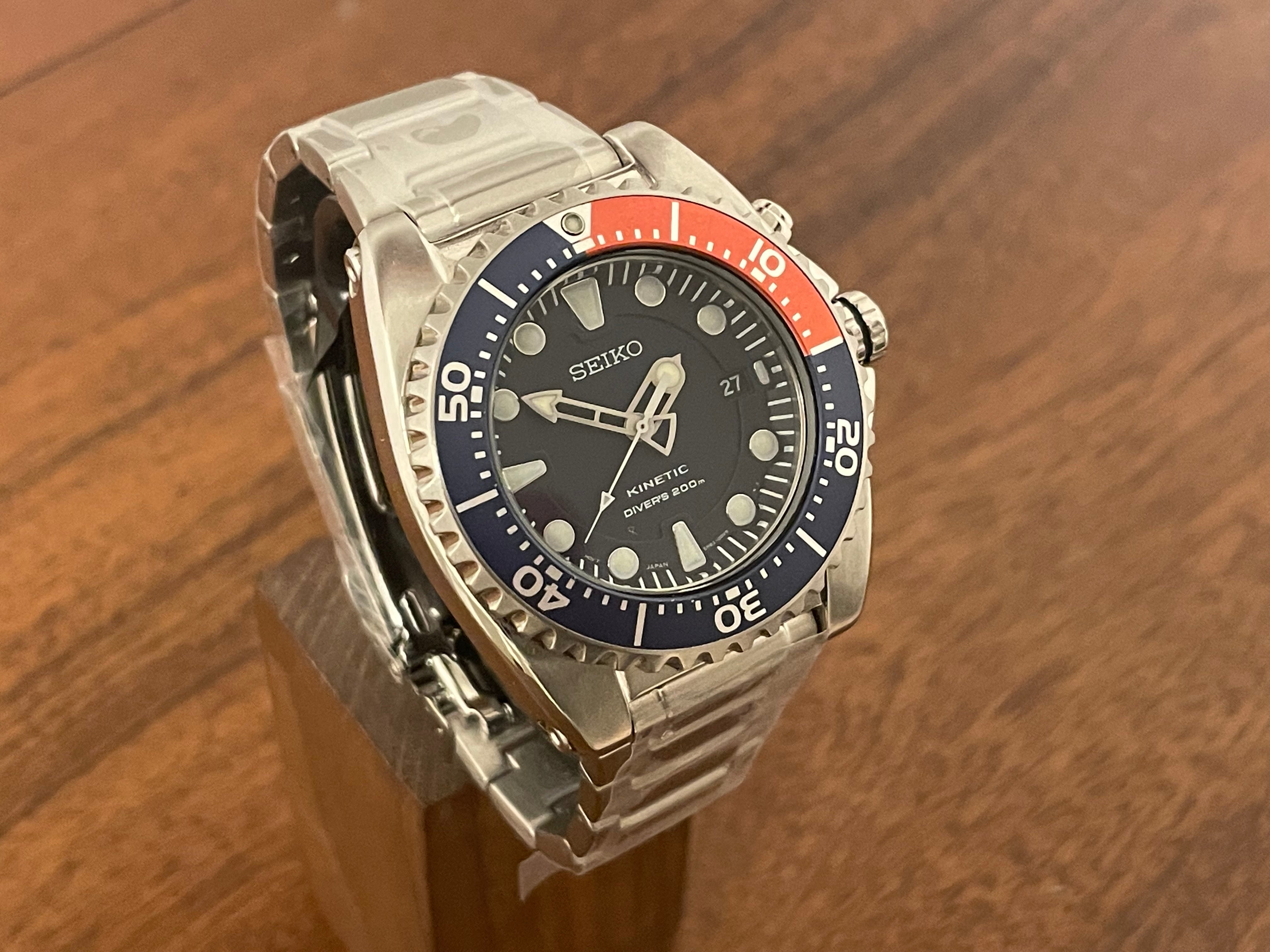 2007 Seiko 5M62 0BL0 Pepsi