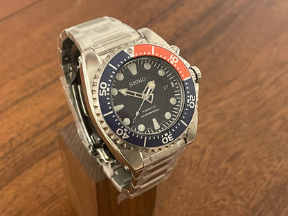 (2007) Seiko 5M62-0BL0 Pepsi "BFK" Kinetic Diver's 200m