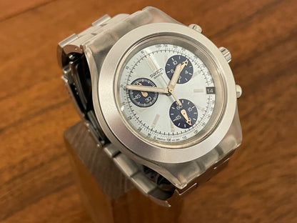 (2001) Swatch SVCK4002G Irony Diaphane Chrono "ICESTORM"