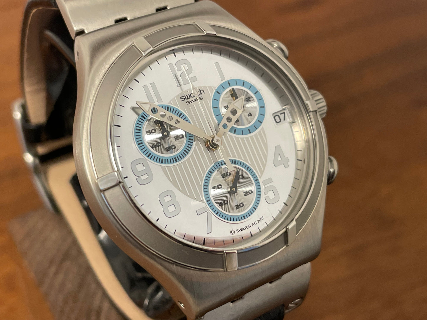 (2007) Swatch YCS500 Irony Chrono "Sense Sword" (NOS)