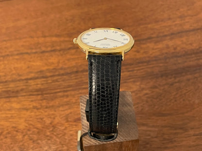 (1991) Seiko 7N00-8A00 dress watch - white dial w/ Roman numerals & Leafe hands (NOS)