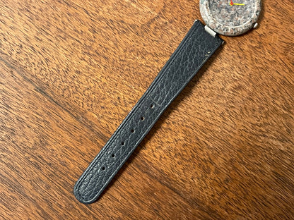 (1980s) Tissot RockWatch R151 grey/brown granite - large size model