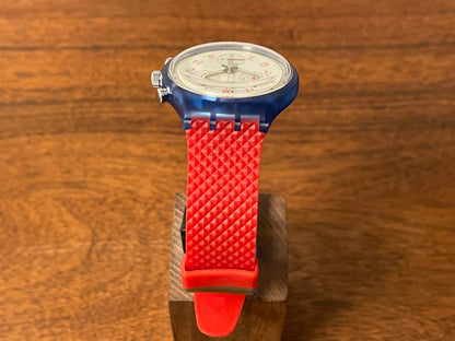 (1992) Swatch SCN103 Chrono "JFK" (NOS + full set)