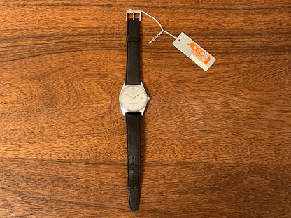 (1990s) ADEC (by Citizen) AGO-917-12Z - silver dial w/ silver markers (NOS)