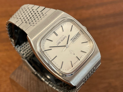 (1979) Seiko 8243-5000 Lord Quartz - white textured dial (serviced)