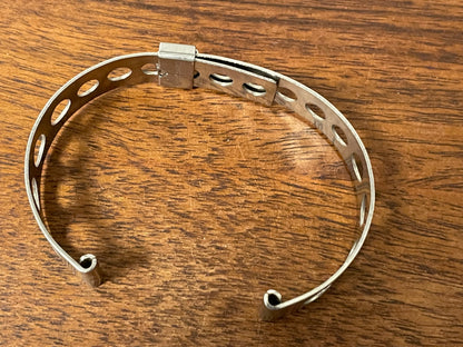 (1970s) 14mm Tissot rally bracelet - steel