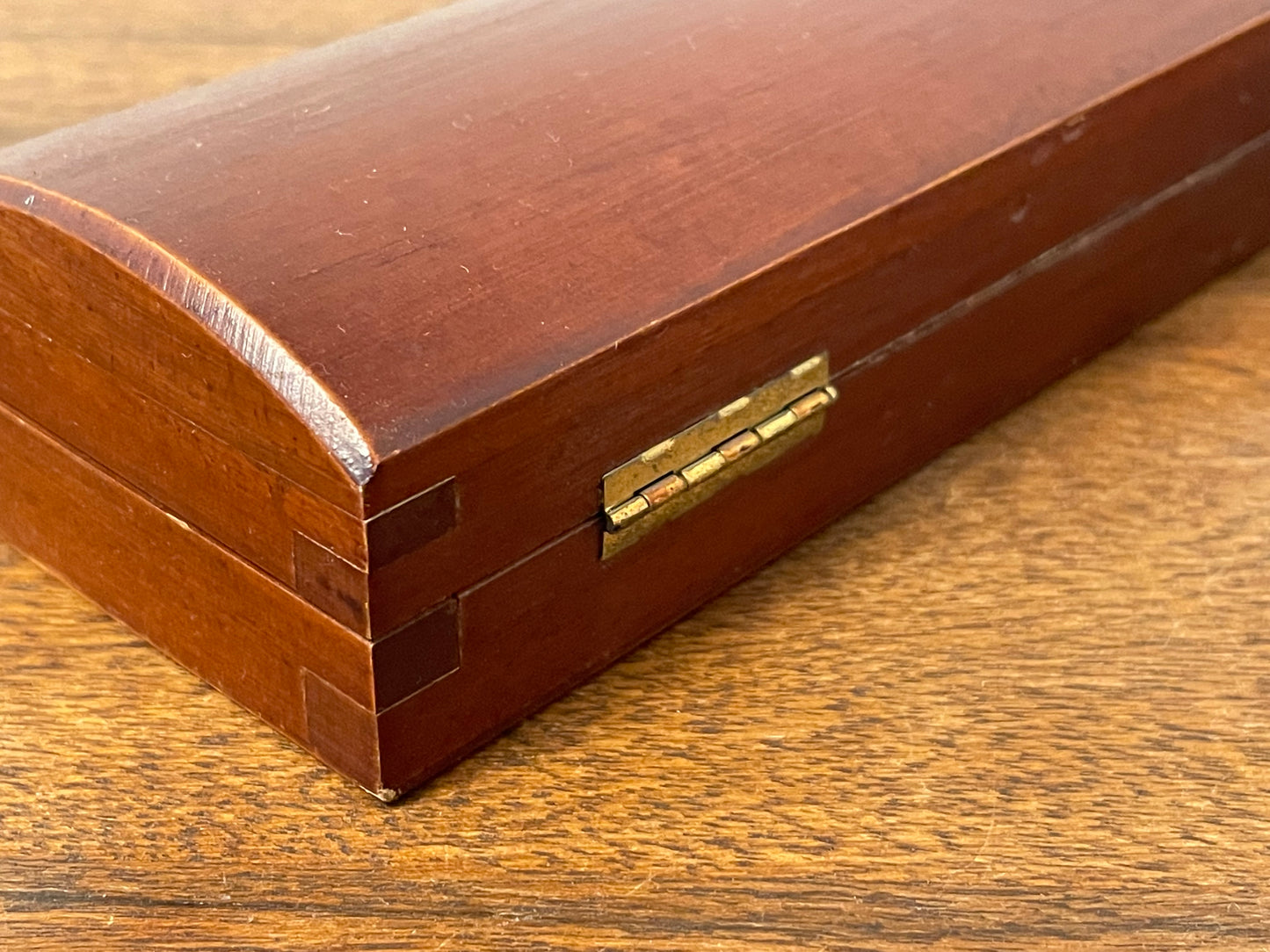 Vintage Seiko rectangular wooden box