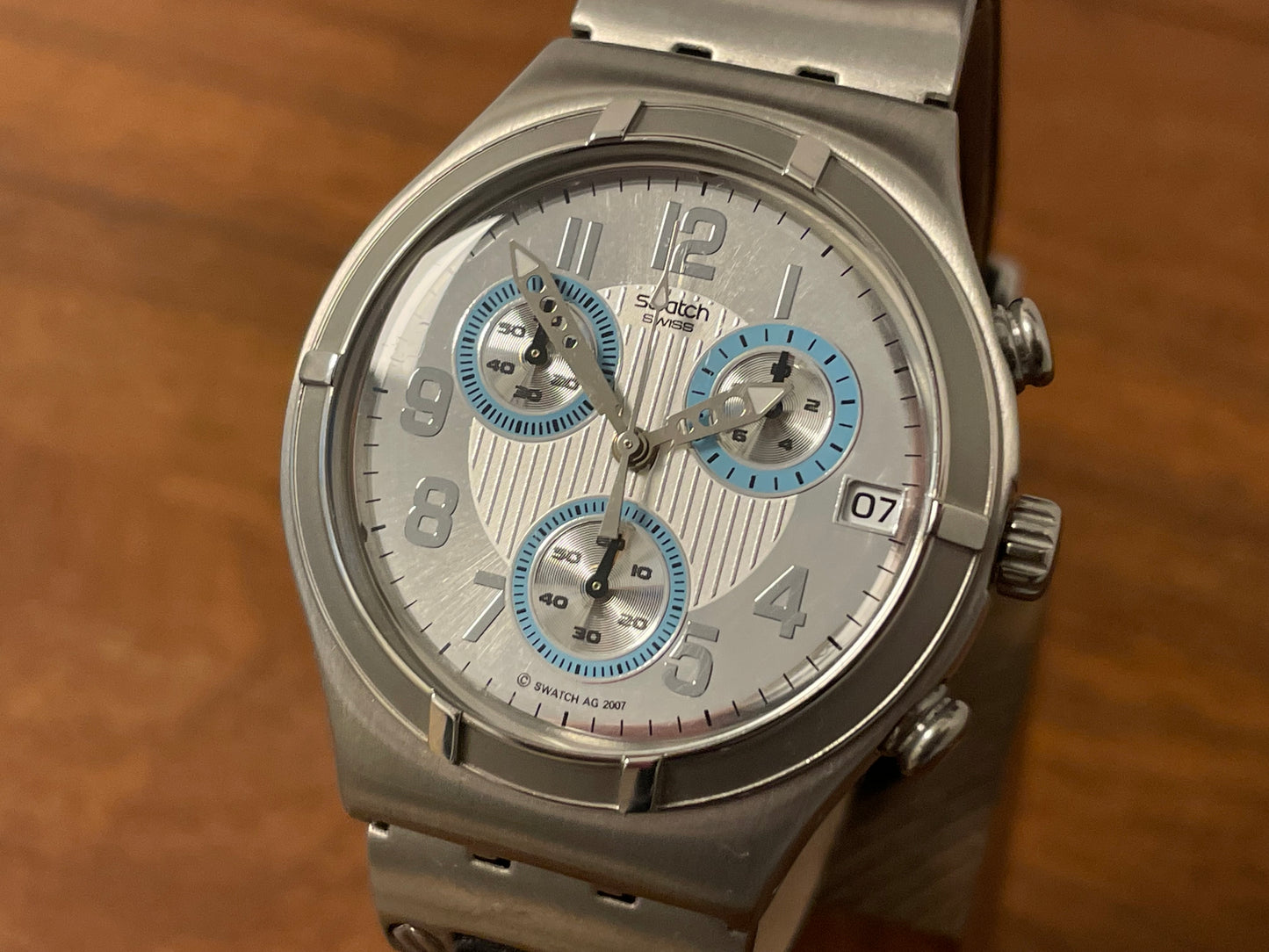 (2007) Swatch YCS500 Irony Chrono "Sense Sword" (NOS)