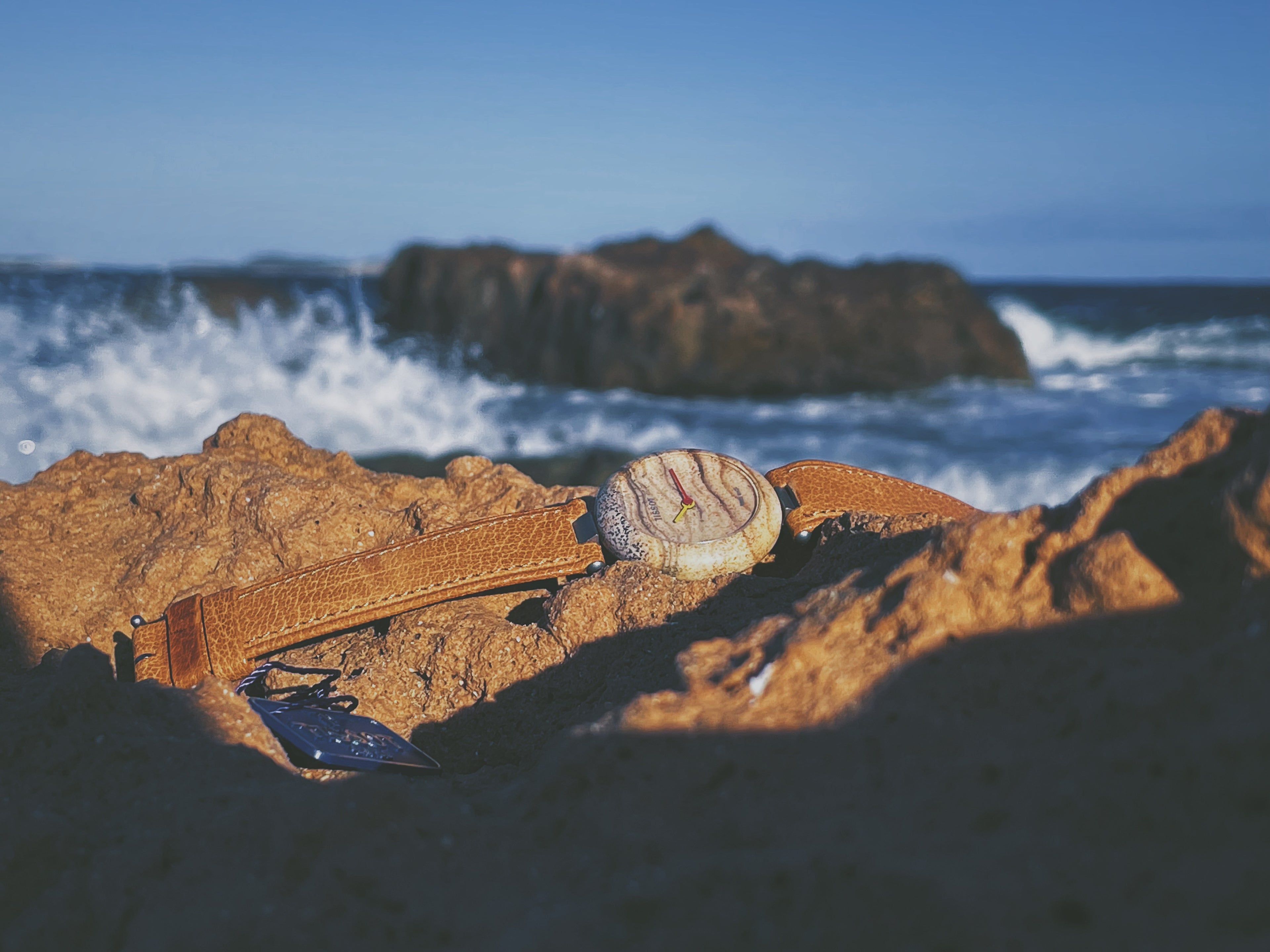 Tissot RockWatch on the rocks