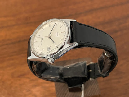 (1990s) ADEC (by Citizen) AGO-917-12Z - silver dial w/ silver markers (NOS)