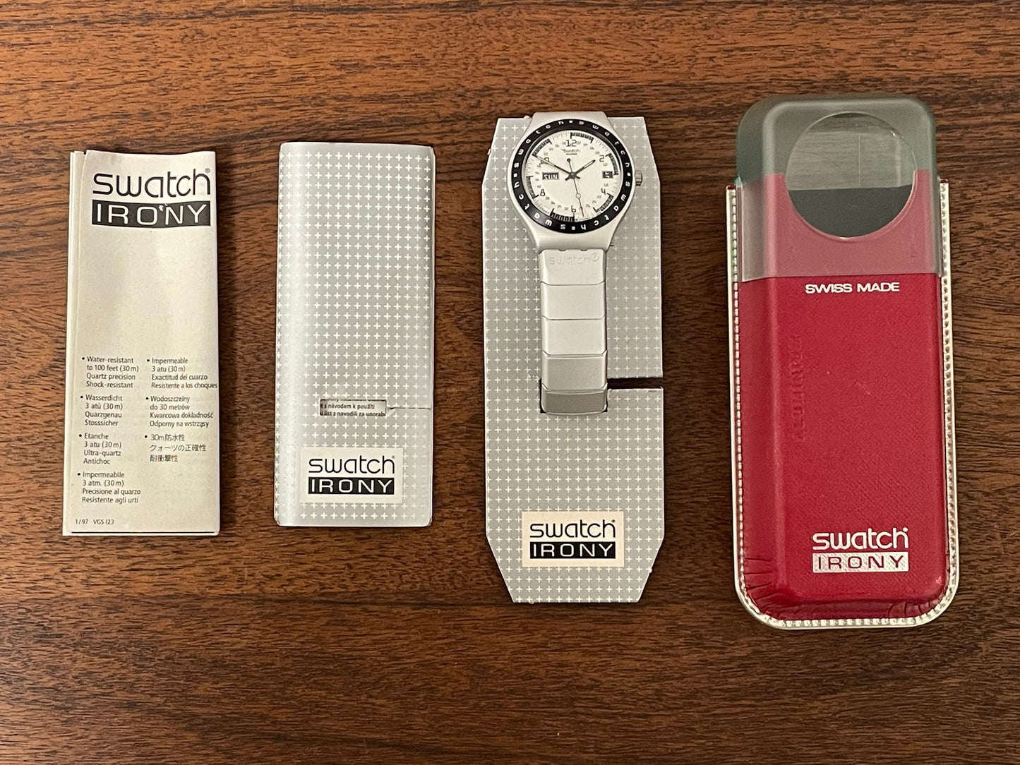 (1998) Swatch YGS7003A Irony Big "Hijacker"