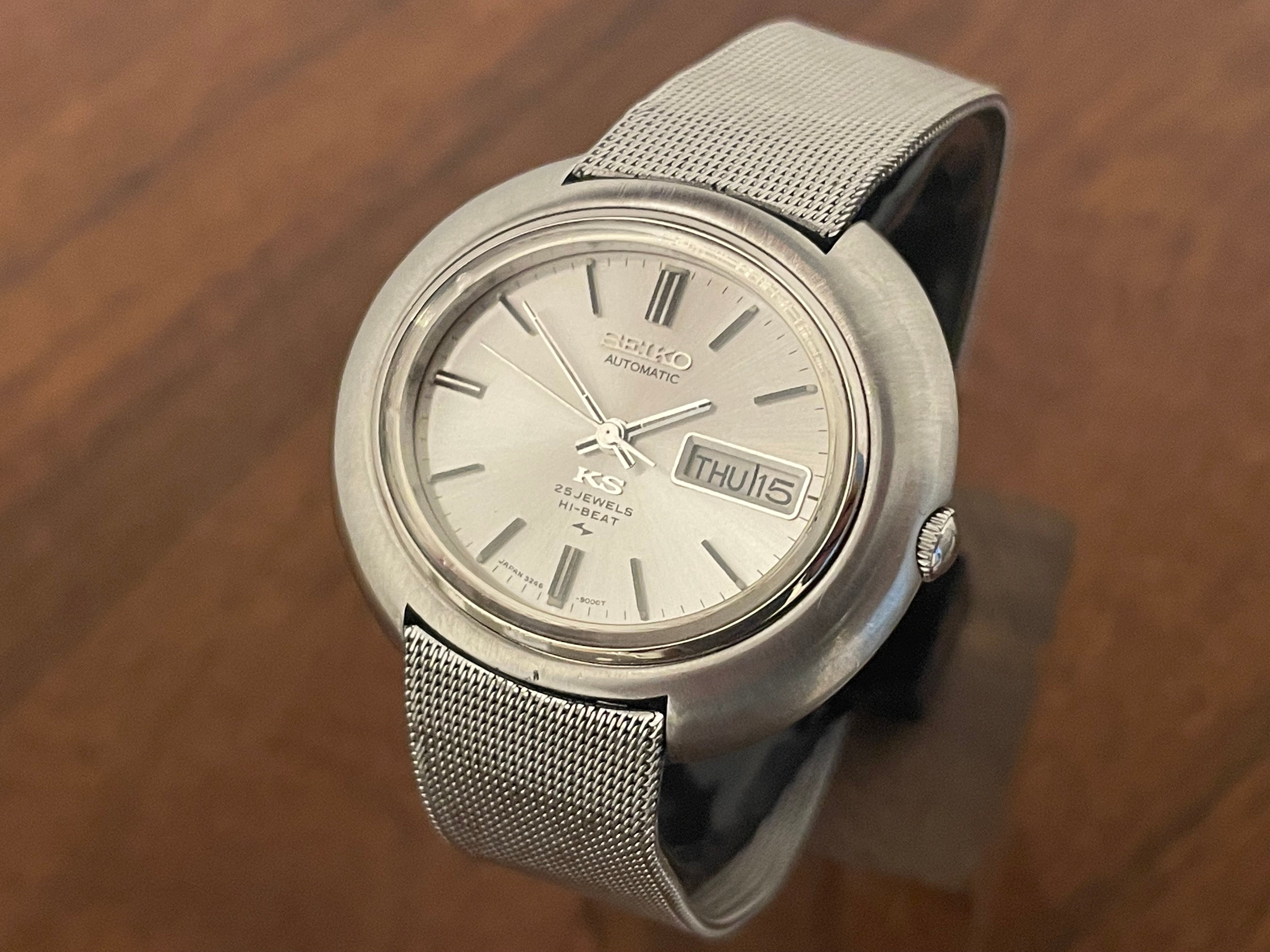 1972 Seiko 5246 5000 KS King Seiko Hi Beat serviced WATCH WAVE