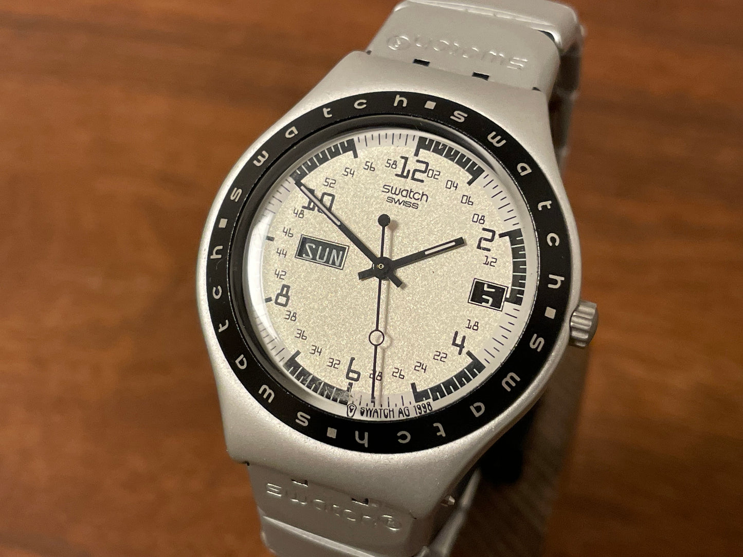 (1998) Swatch YGS7003A Irony Big "Hijacker"