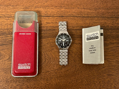 (2004) Swatch YGS734G Irony Big "Private Jet" (full set)