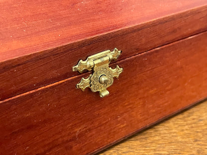 Vintage 90s Seiko "Age of Discovery" wooden watch box