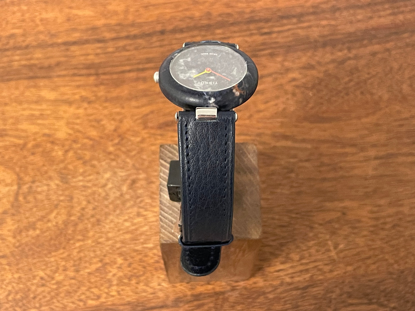(1980s) Tissot RockWatch R150 blue sodalite - mid size model