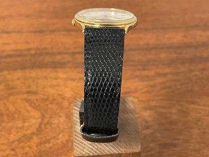 (1984) Seiko 7434-7000 dress watch - cream dial w/ moonphase & Roman numerals