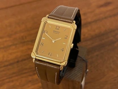  New old stock Seiko 5P30-5140 Quartz "Tank" dress watch from 1996