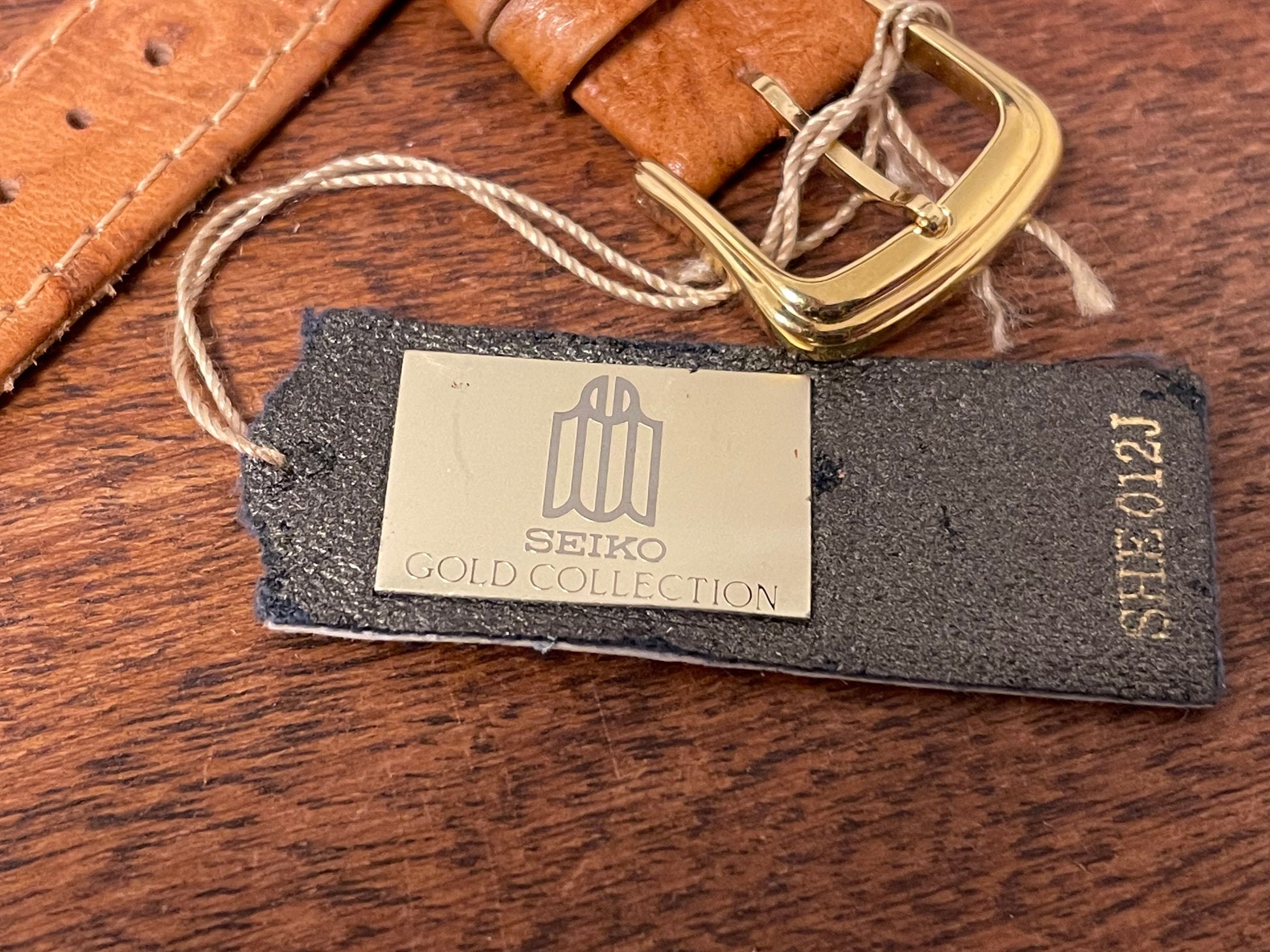Seiko Gold Collection label