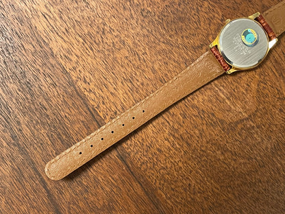 (1981) Citizen 6031-S38419 dress watch - white dial w/ gold Roman numerals - small size (NOS)