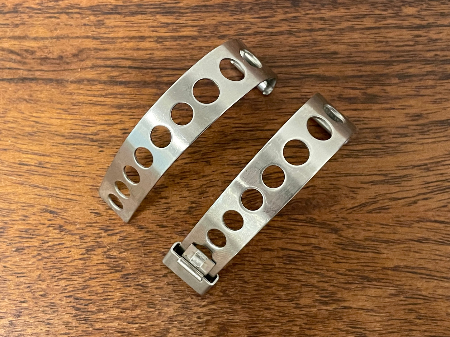 (1970s) 14mm Tissot rally bracelet - steel