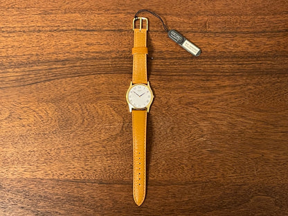 (1988) Seiko 5Y30-7A71 dress watch - white dial w/ Roman numerals & Breguet hands (NOS)