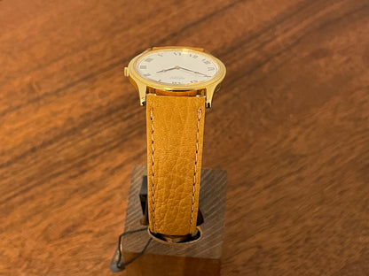 (1988) Seiko 5Y30-7A71 dress watch - white dial w/ Roman numerals & Breguet hands (NOS)
