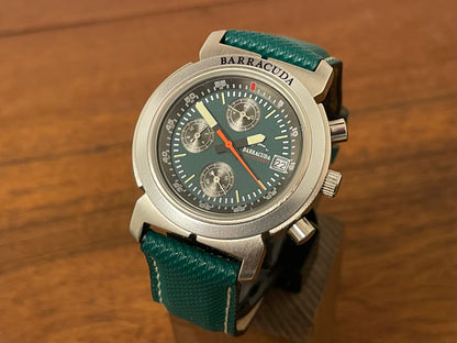 (1990s) Barracuda by Bulova Chronograph front view