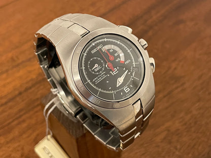 (2004) Seiko 7L22-0AA0 Arctura Kinetic Chronograpgh - black dial (NOS)