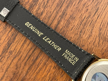 (1979) Citizen 3620-958195SJ dress watch - black dial w/ diamond marker (NOS)