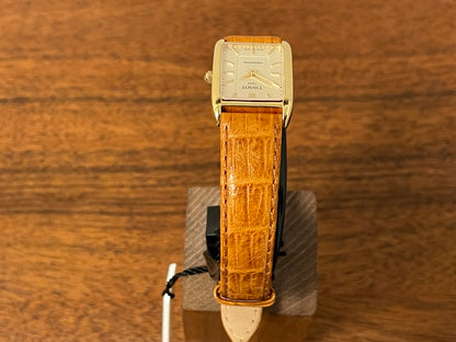 (1990s) Tissot T815 Fascination "Tank" - champagne dial with gold markers - small size (NOS)