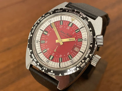 (1970s) Astrée Watch GMT/world timer (serviced)