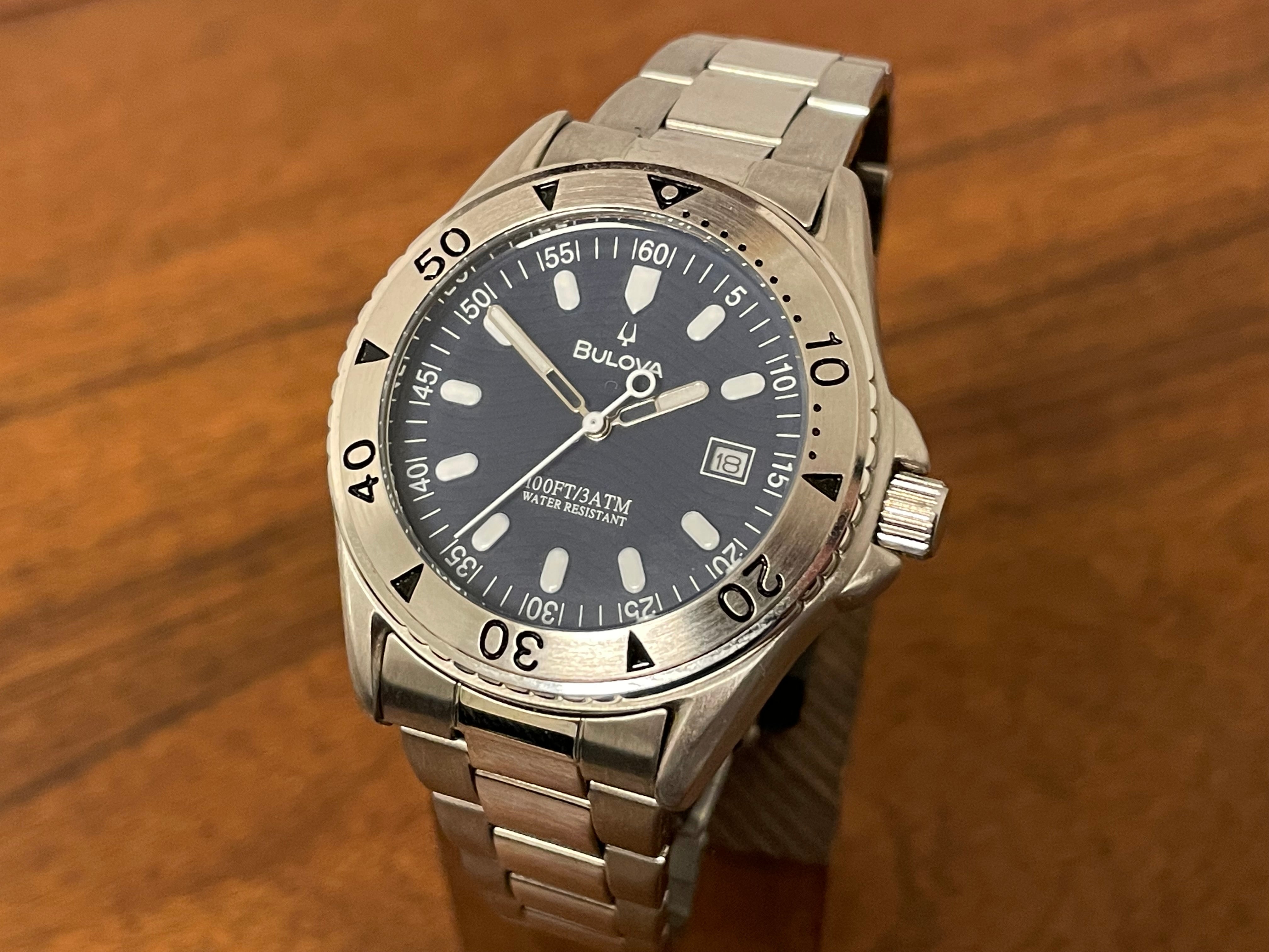 Bulova diver professional 100m sale