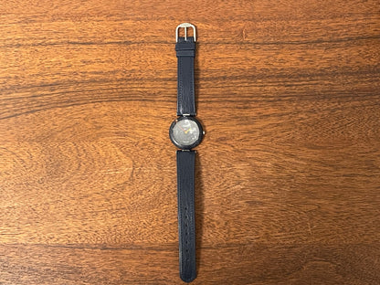 (1980s) Tissot RockWatch R150 blue sodalite - mid size model