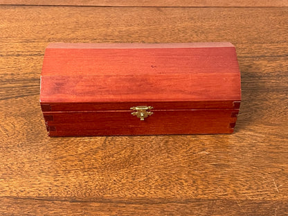 Vintage 90s Seiko "Age of Discovery" wooden watch box