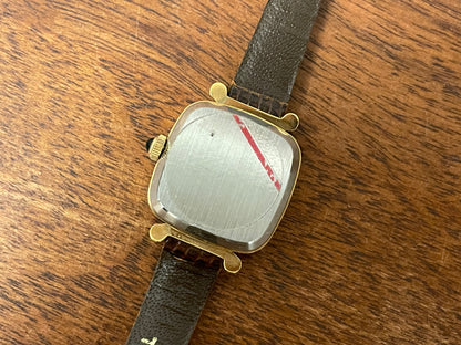 (1970s) Tissot Boutique dress watch - white dial w/ black Roman numerals - small size (NOS)