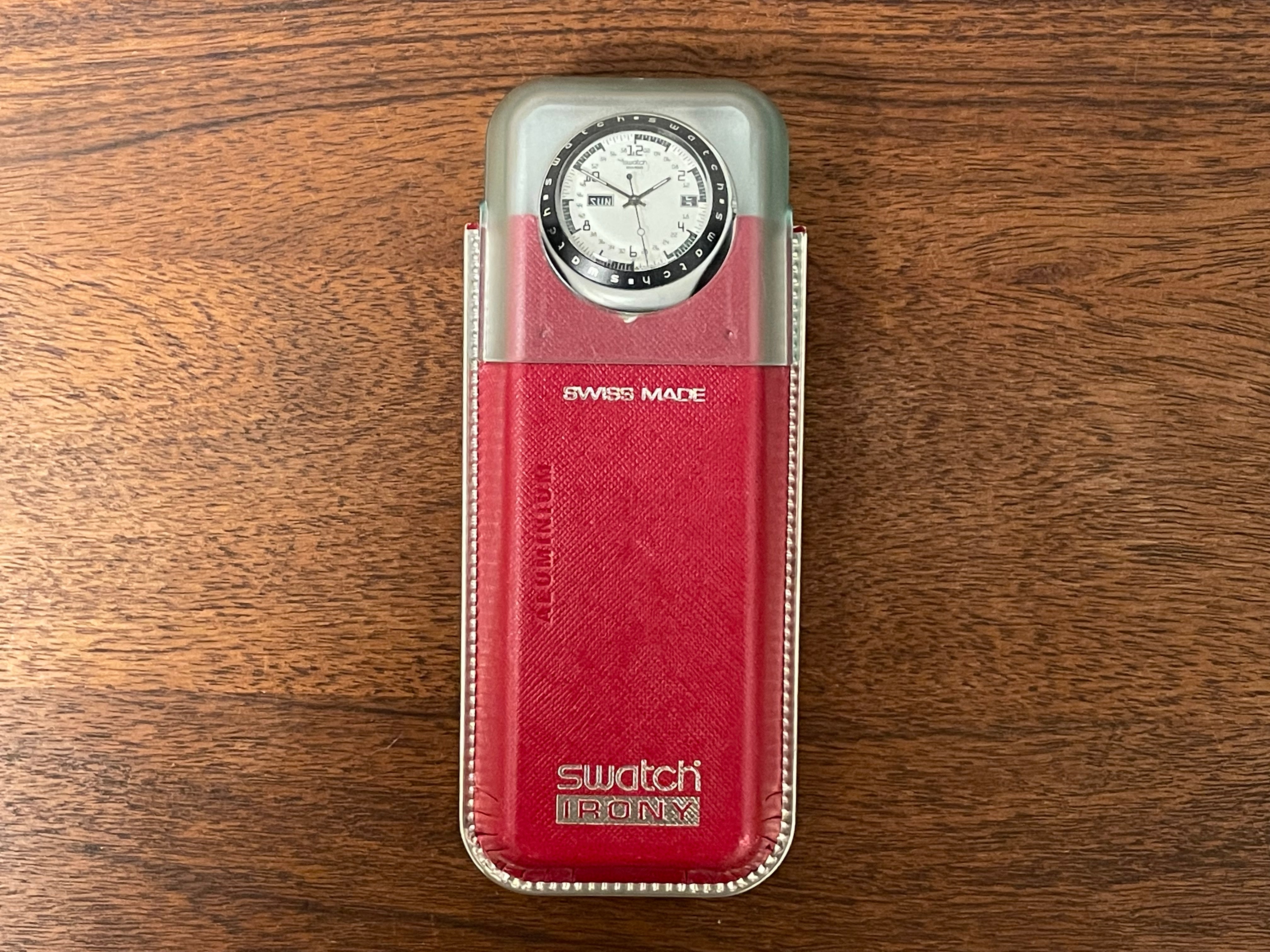 Swatch スウォッチ IRONY アイロニー Hijacker YGS7003A 腕時計 