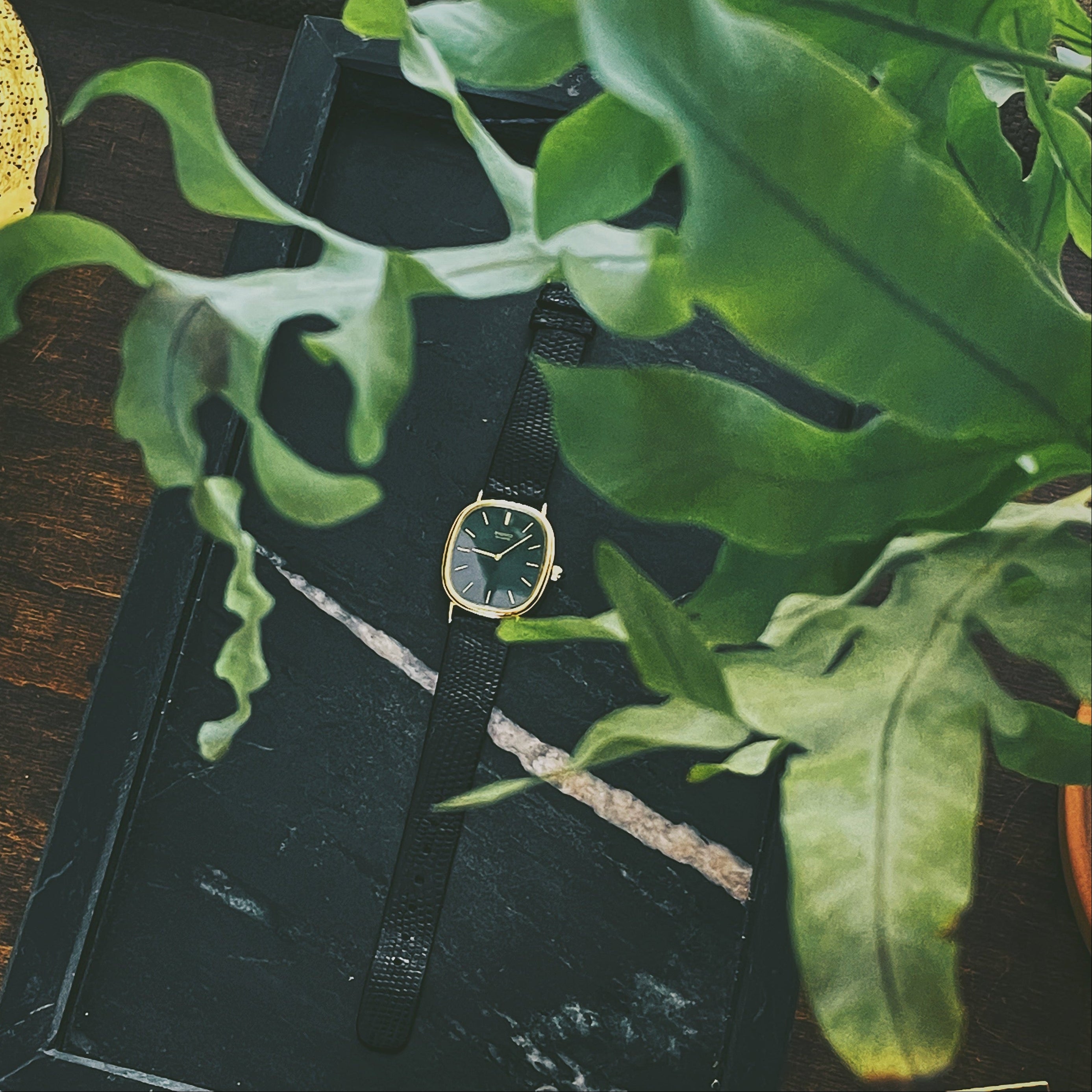 Seiko 7800-5299 Golden Ellipe homage in 14K solid gold