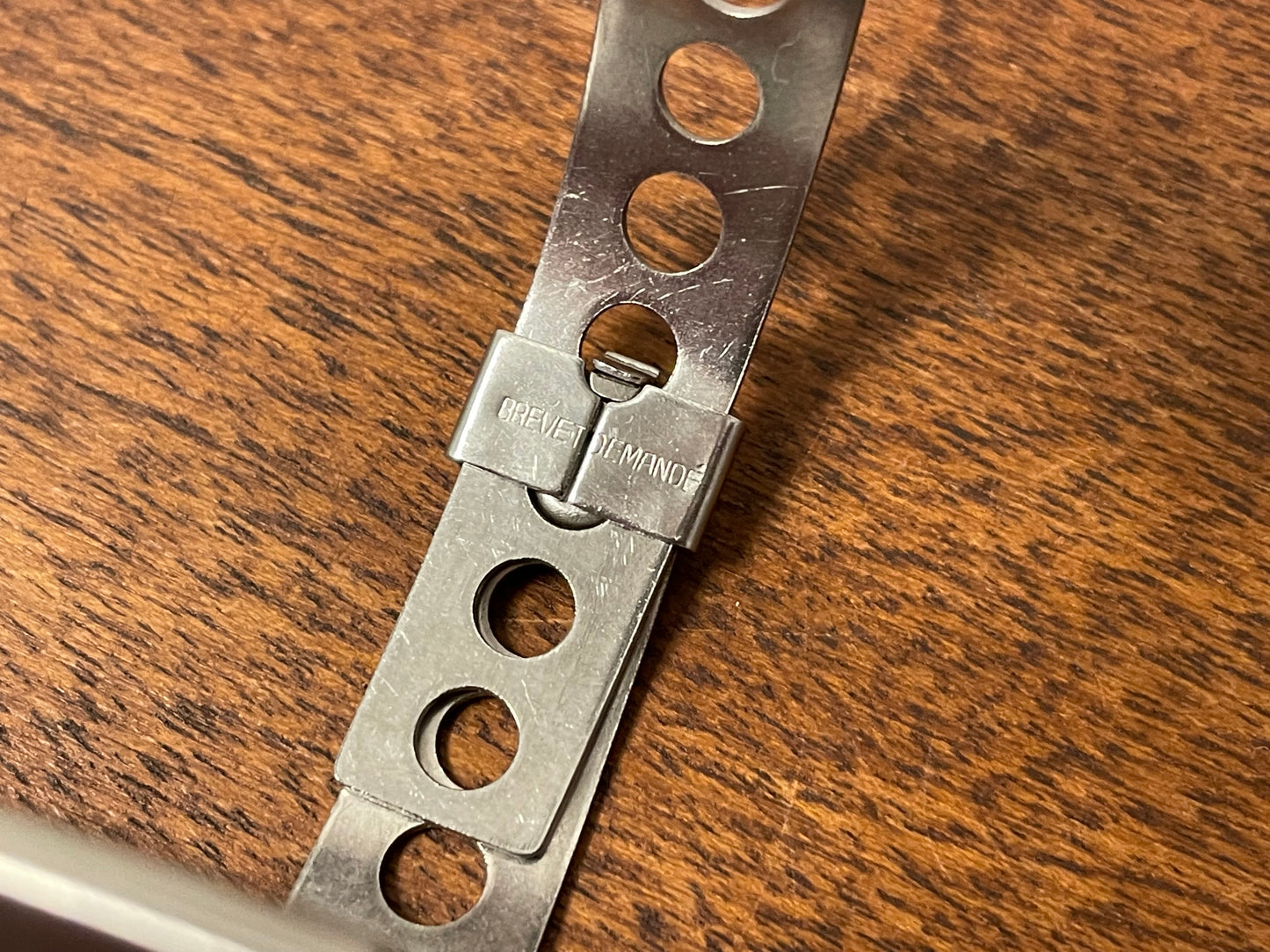 (1970s) 14mm Tissot rally bracelet - steel