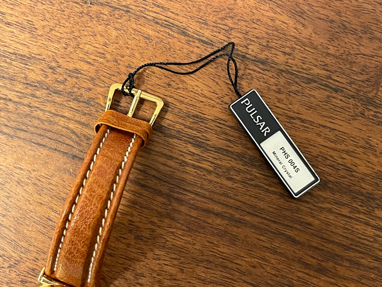 (1998) Pulsar V254-0080 dress watch – white dial w/ Roman numerals, 24h subdial & small seconds (NOS)