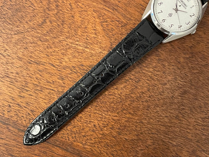 (1976) Seiko 4821-8000 King Quartz LL (Long Life) - diamond dust dial w/ Arabic numerals (serviced)