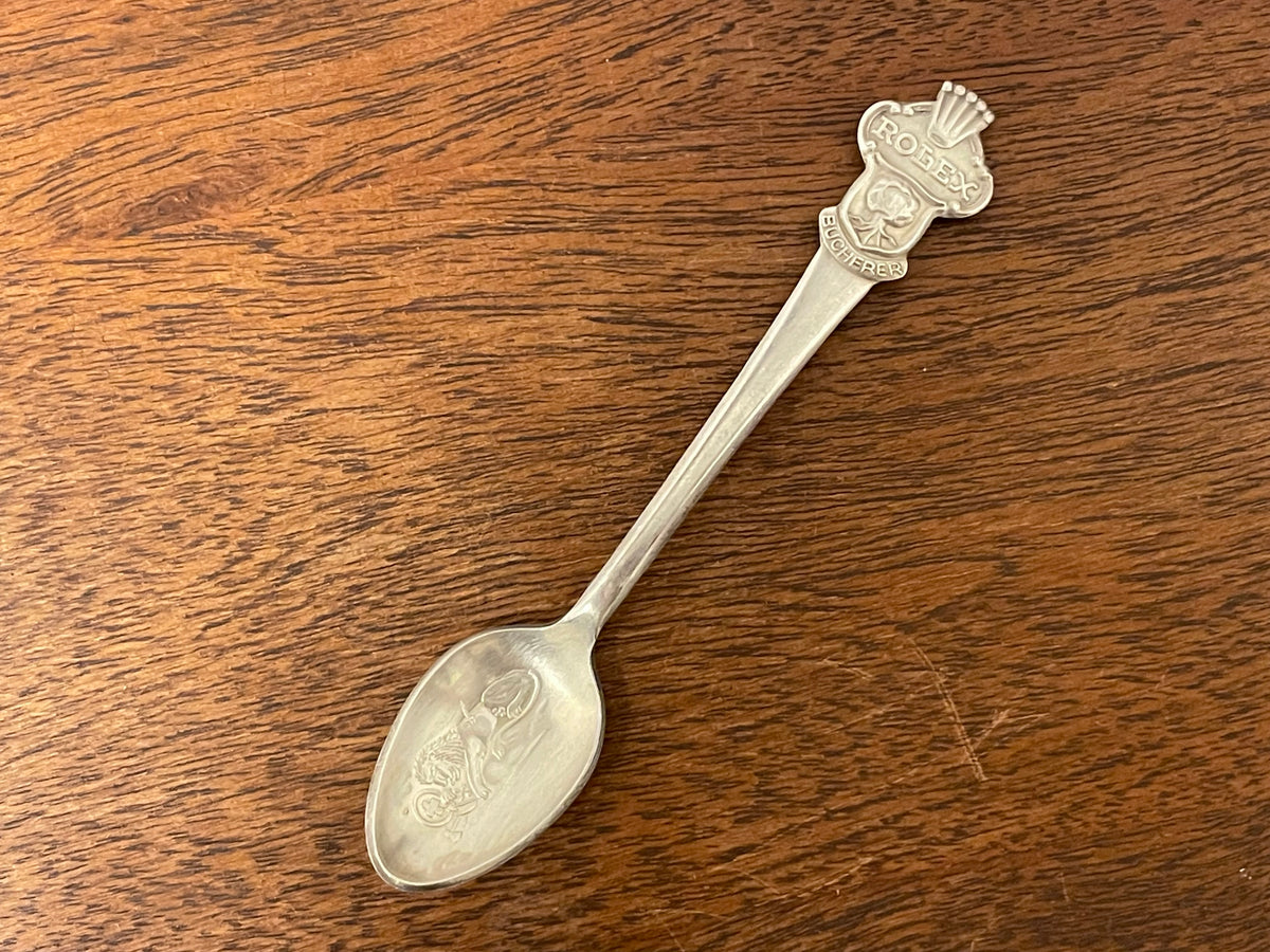 Vintage Rolex silver spoon - for Bucherer - CM 6.9 M