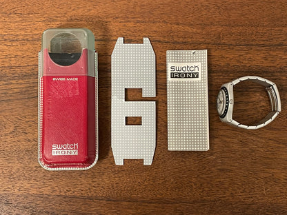 (1998) Swatch YGS7003A Irony Big "Hijacker" (full set)