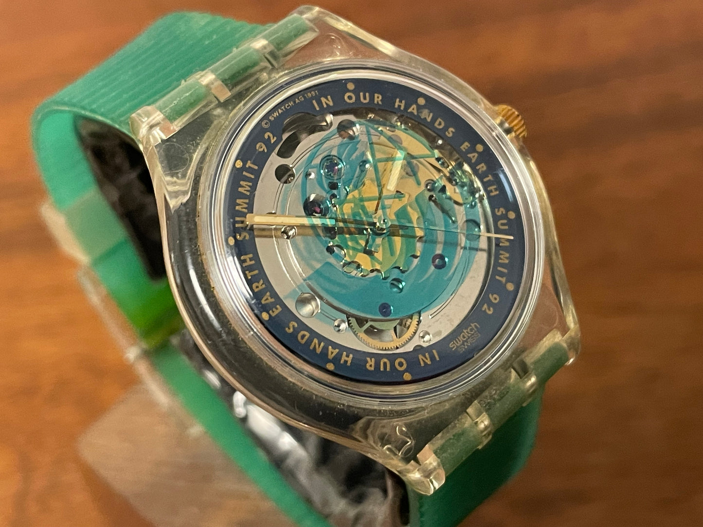 (1991) Swatch SAK102 Automatic "Time To Move" (NOS)