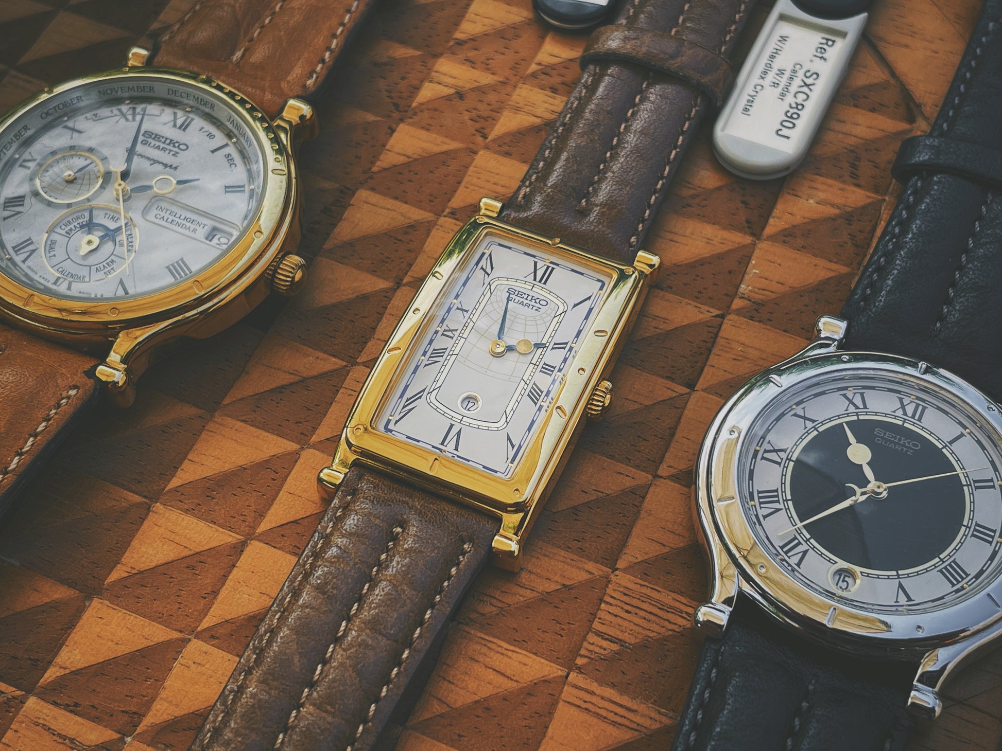 Seiko Age of Discovery watch collection 5Y22-6050, 7N89-5000 & 6M23-8000